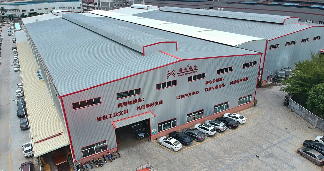 Fabricante de mesas de vacío