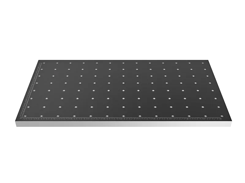 Mesa de flotación y sujeción por vacío