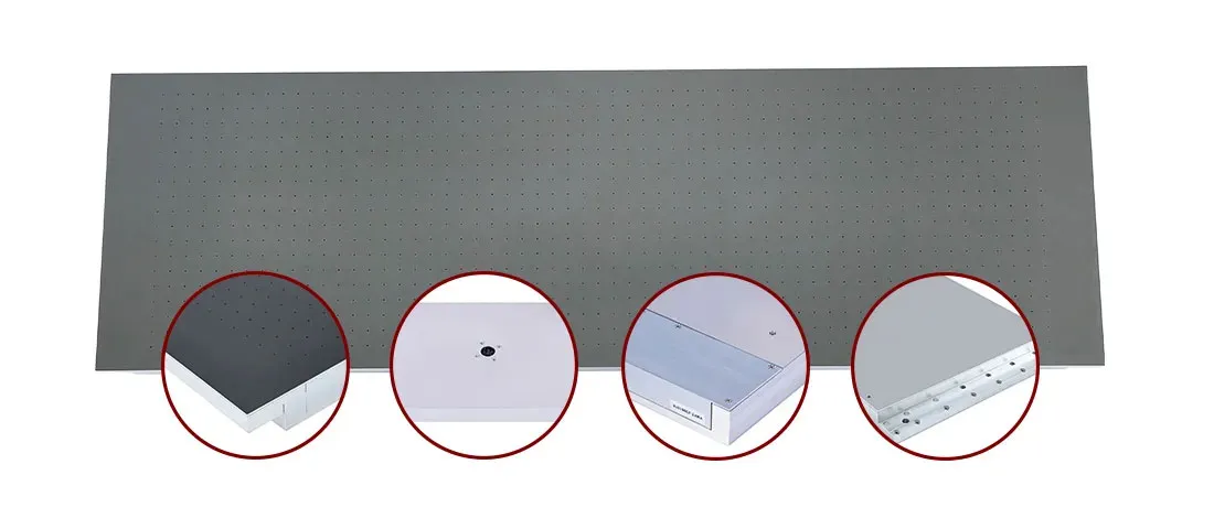 Mesa de vacío refrigerada por agua