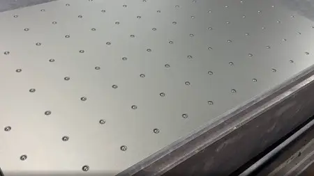 Mesa de flotación de aire