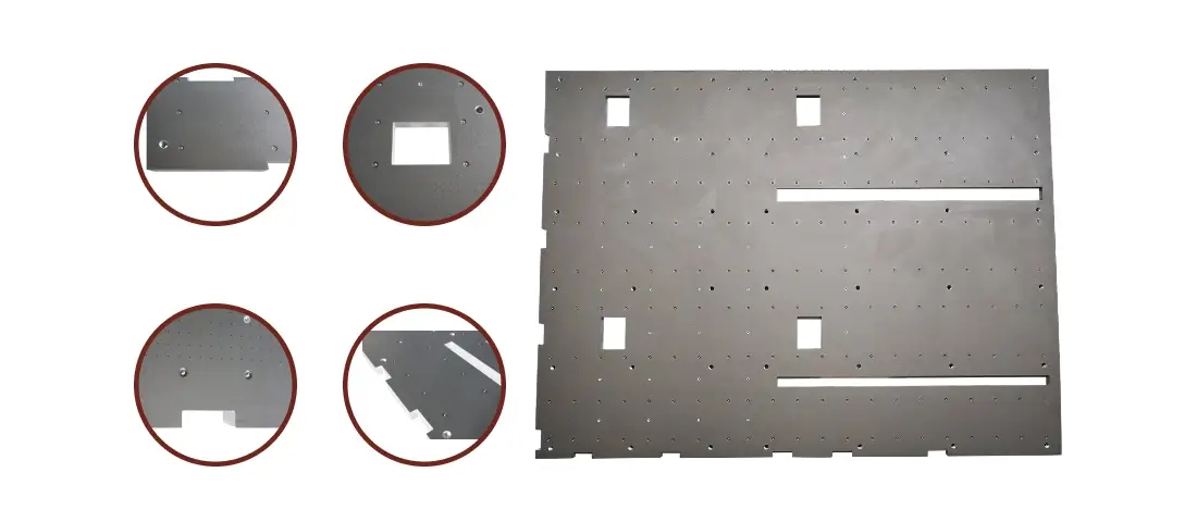Mesa de succión por vacío y flotación de aire para fieltro