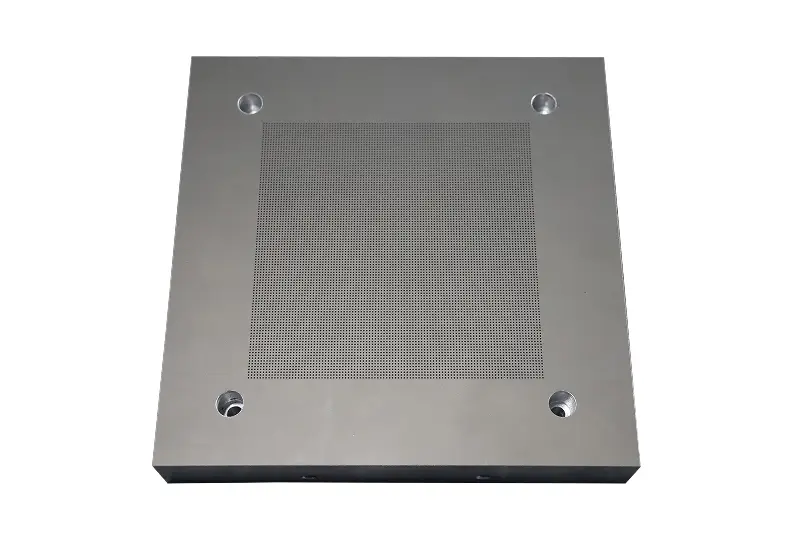 Mesa de vacío sólida microporosa