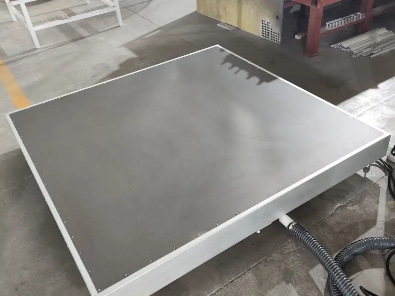 Mesa de vacío calentada para impresoras 3D